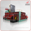 Compressor de resíduos de metal de lascas de aço inoxidável hidráulico